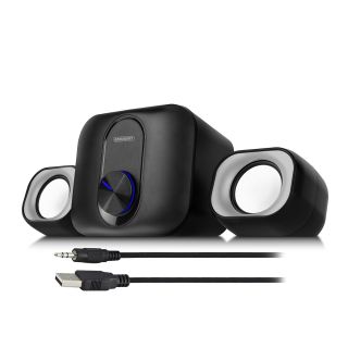 Eminent EM3515 hangfalszett 11 W PC/Laptop Fekete 2.1 csatorna 3 W