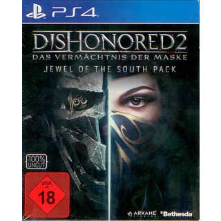Dishonored 2 - Jewel of the South Pack, PlayStation 4, Konzol játékszoftver