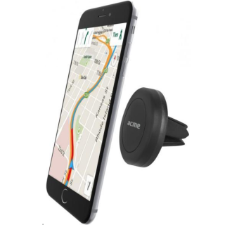 ACME MH11 fekete mágneses autós tartó szellőzőrácsra