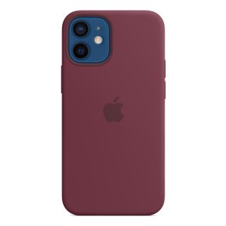Apple iPhone 12 mini Silicone Case w/ MagSafe - Plum