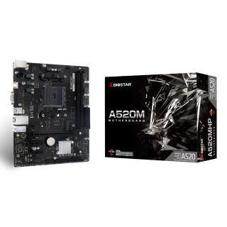 Biostar A520MHP AMD A520 AM4 foglalat Micro ATX alaplap
