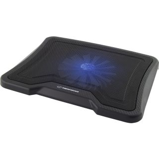 Esperanza EA143 LESTE LED fekete notebook hűtőpad