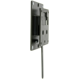 Ergotron FX30 Fixed Wall Mount asztali TV konzol 68,6 cm (27") Fali Fekete