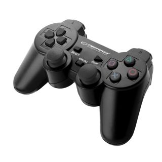 Esperanza EGG107K Trooper, PC/PS3, USB, Fekete Vezetékes kontroller