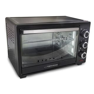 Esperanza EKO006, Napoli, 1600W, 25L, 250°C, Fekete, Elektromos sütő