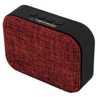 Esperanza EP129R SAMBA Bluetooth, FM piros hordozható hangszóró