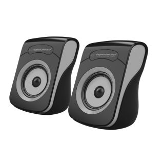 Esperanza EP140KE FLAMENCO 2.0 USB 2x3W fekete asztali hangszóró