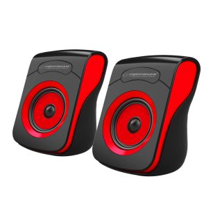 Esperanza EP140KR FLAMENCO 2.0 USB 2x3W piros asztali hangszóró