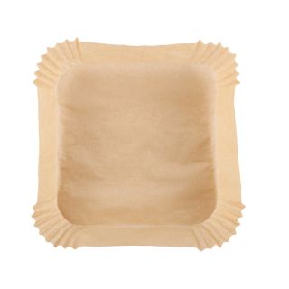 Adler AD 6732, 20 x 20 x 4.5 cm, Max. 240°C, Biológiailag lebomló, Barna, Papírbetét szett (100 db) légkeveréses fritőzhöz