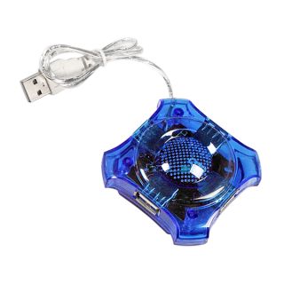 Esperanza EA150B kék 4 portos USB2.0 HUB