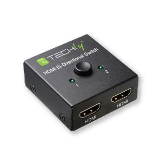 Techly IDATA-HDMI-22BI2 videojel kapcsoló