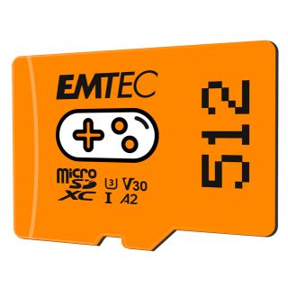 Emtec Gaming 512 GB MicroSDXC UHS-I memóriakártya