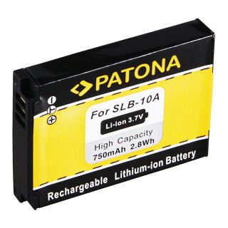Patona PT1082 Samsung SLB-10A fényképezőgép akkumulátor 750 mAh