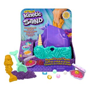 Kinetic Sand KNS ACK Mermaid Crystal Playset CN GML kézműves játék
