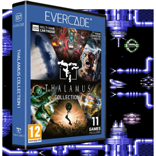 Evercade #07, Thalamus Collection 1, 11in1, Retro, Multi Game, Játékszoftver csomag