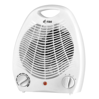Dyras FH-2000 max. 2000 W, 4 üzemmód, max. 20 m² Fehér ventilátoros hősugárzó