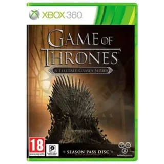Game of Thrones: A Telltale Games Series, Xbox 360, Konzol játékszoftver (Értékcsökkent)