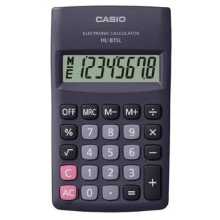 CASIO "HL-815" 8 számjegyes zsebszámológép