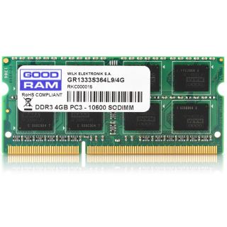 Goodram 4GB DDR3 PC3-12800 (1x4GB) 1600Mhz CL11 memóriamodul