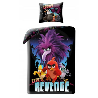 Halantex Single Duvet , Angry Birds Revenge, 160x200, 70x80 cm, Pamut, Egyszemélyes Paplan