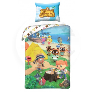 Halantex Single Duvet, Animal Crossing, 140x200, 70x90 cm, Pamut, Egyszemélyes Paplan