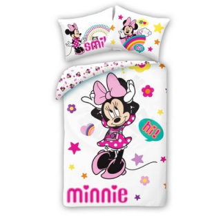 Halantex Single Duvet, Disney - Minnie, 200x140, 90x70 cm, Pamut, Egyszemélyes Paplan