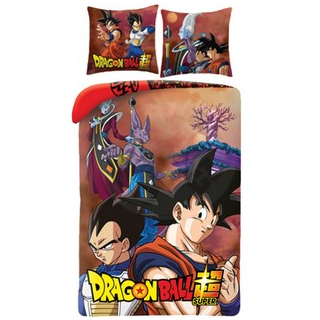 Halantex Single Duvet, Dragon Ball Z Super, 140x200, 70x90 cm, Mikroszálas, Egyszemélyes Ágynemű huzat