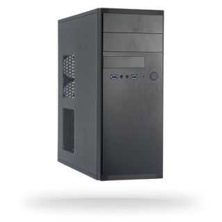 Chieftec Elox HQ-01 mATX, ATX, 2x USB 3.0 fekete számítógépház