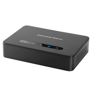 Grandstream HT812 2xFXS Gigabit Ethernet vezetékes IP analóg telefon adapter