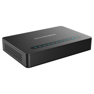 Grandstream HT818 8xFXS Gigabit Ethernet vezetékes IP analóg telefon adapter