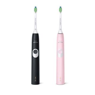 Philips Sonicare ProtectiveClean Series 4300 HX6800/35 szónikus rózsaszín és fekete elektromos fogkefe dupla szett