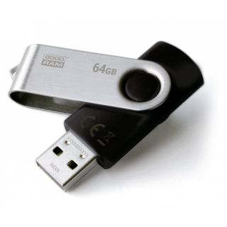 GOODRAM UTS2 64GB USB 2.0 fekete pendrive