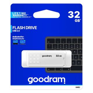GOODRAM UME2 32GB USB 2.0 fehér pendrive