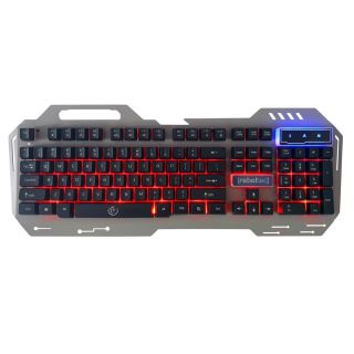 Rebeltec Discovery 2 USB 2.0 fém vezetékes angol gamer billentyűzet