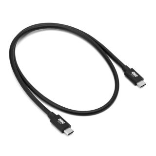 OWC OWCCBLTB5C_0.8M, Thunderbolt 5, USB C apa-apa, 0.8 m, 240 W, Fekete, Kábel