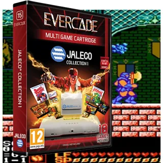 Evercade #15, Jaleco Collection 1, 10in1, Retro, Multi Game, Játékszoftver csomag