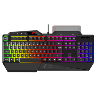 Dyras GS-KEYB488B USB, 108 gomb, magyar Fekete gamer billentyűzet