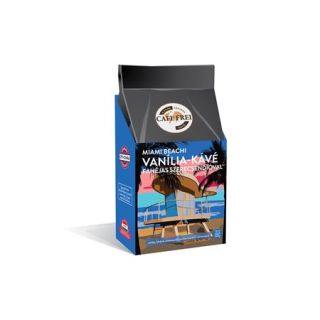 Cafe Frei 125g "Miami vanília" pörkölt, szemes kávé fahéjjal és szerecsendióval