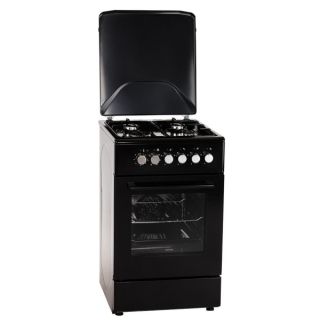 MPM 54-KGM-12B 4 Zónás, 58l, 1.85kW, (D) Fekete Kombinált tűzhely