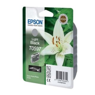 Epson T0597 Patron Light Black 13ml (Eredeti)