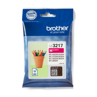 Brother LC3217M Magenta eredeti tintapatron