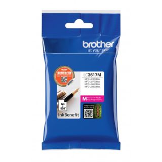 Brother LC3617M 550 old. magenta eredeti tintapatron