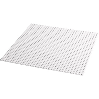 Sluban Bricks Base M38-B0833B, 32x32, Alap tábla, Fehér, (Lego, Cobi, Mega Bloks kompatibilis), Műanyag épitőjáték