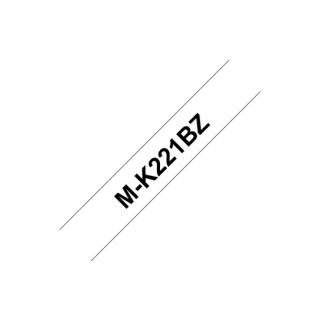 Brother MK221SBZ Labelling Tape (9mm) címkéző szalag M