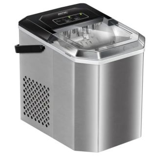MPM MKD-04 150 W, 12 kg /24 h, 1.2 l Inox-Fekete-Átlátszó Jégkocka-készítő