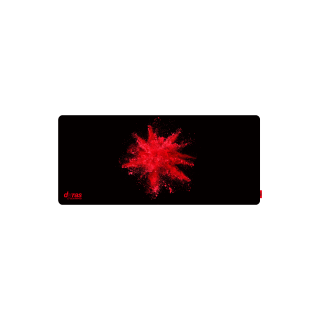 Dyras DYR GS-MP869B, 900x400x3 mm, XXL, Gamer, Fekete-Piros egérpad