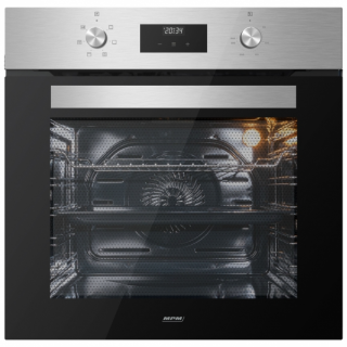 MPM 63-BOS-21, 2650 W, 72 L, 6 Funckió, Beépíthető, (A), Inox elektromos sütő