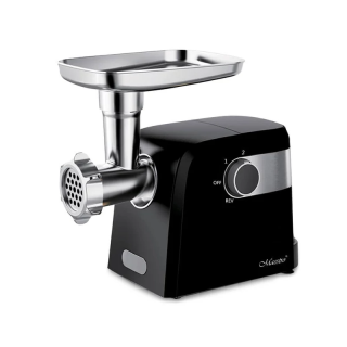 Maestro MR-854, 1500 W, Kolbász készítés, Háromféle tárcsa, Műanyag, Rozsdamentes acél, Fekete Húsdaráló 
