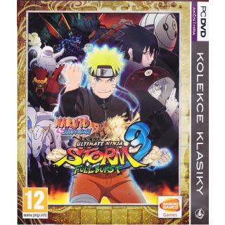Naruto Shippuden: Ultimate Ninja Storm 3 Full Burst, PC, Játékszoftver