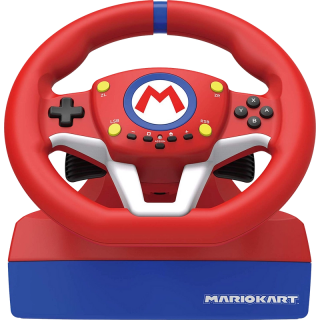 Hori Mario Kart Racing Wheel Pro Mini, Nintendo Switch/Switch 2, PC, Official, Piros-Kék, Kormány szett